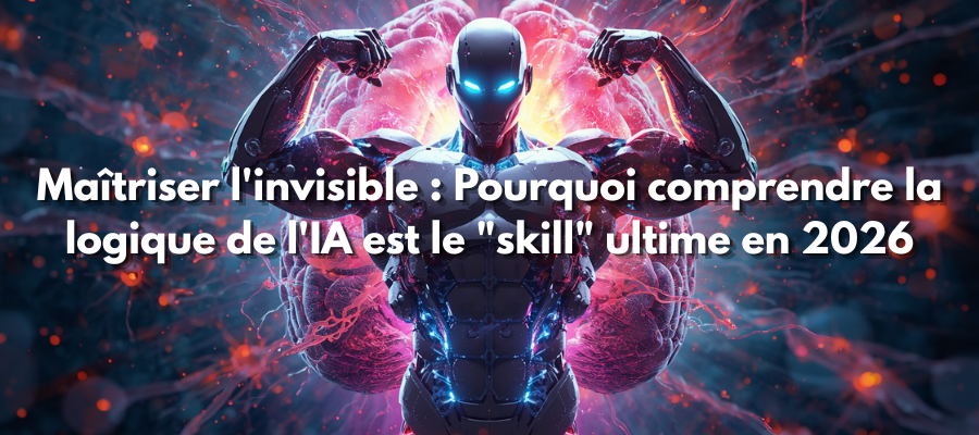 Maîtriser l'invisible : Pourquoi comprendre la logique de l'IA est le "skill" ultime en 2026